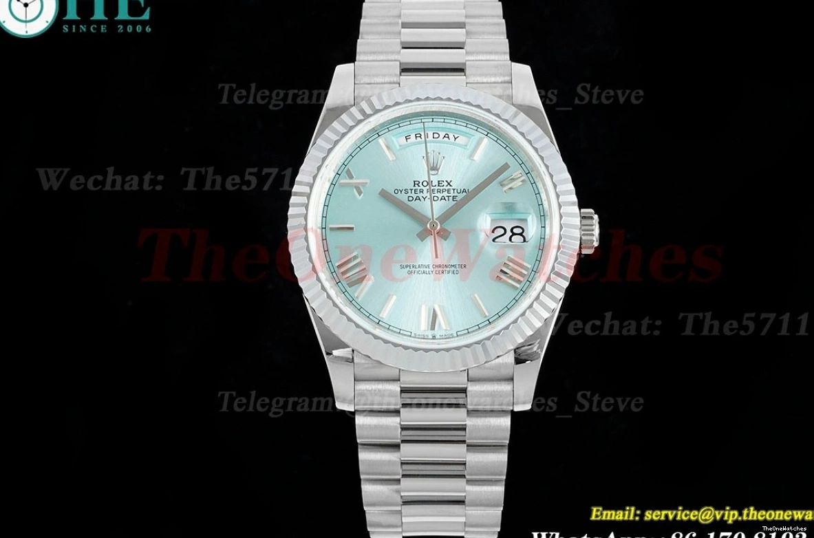 VR3255 JDF Weight) 40mm Blue Ice DayDate Rmn SS (Gain V4 228236 SS 0114